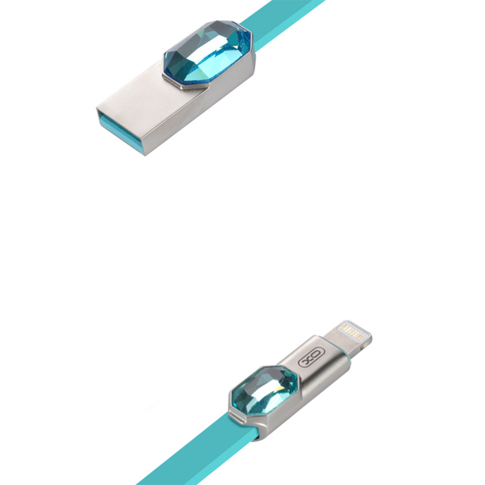 XO Kabel NB23 8-pin niebieski 2,4A 1m / 3