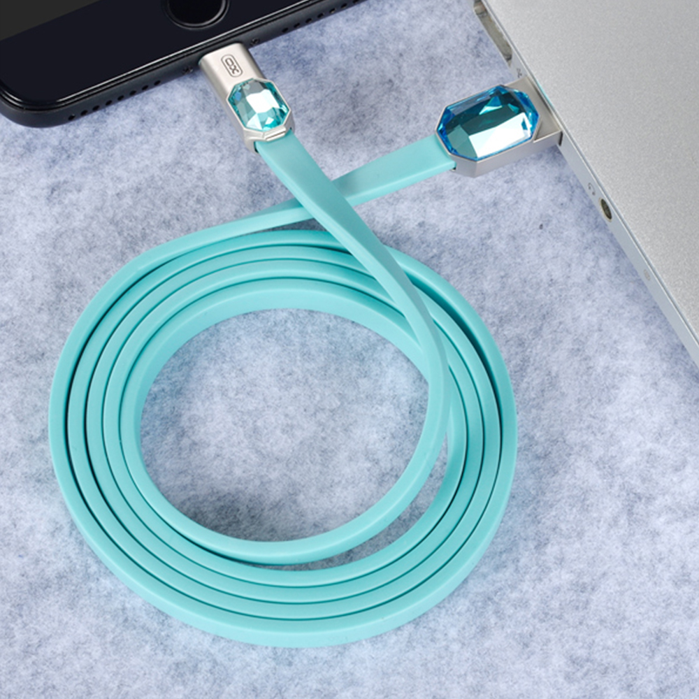 XO Kabel NB23 8-pin niebieski 2,4A 1m / 6