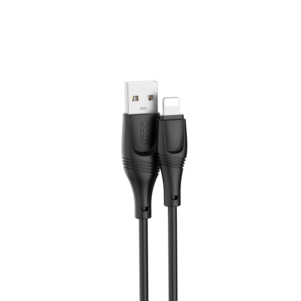 XO kabel NB238 USB - Lightning 1,0 m 2,4A czarny