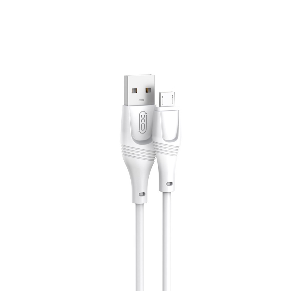 XO kabel NB238 USB - microUSB 3,0 m 2A bia�y