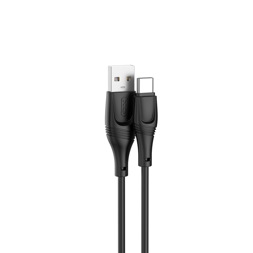 Kabel USB A - USB-C do szybkiego �adowania telefonu 2A 3 metry XO d�ugi 300cm czarny Samsung Galaxy A96 Global