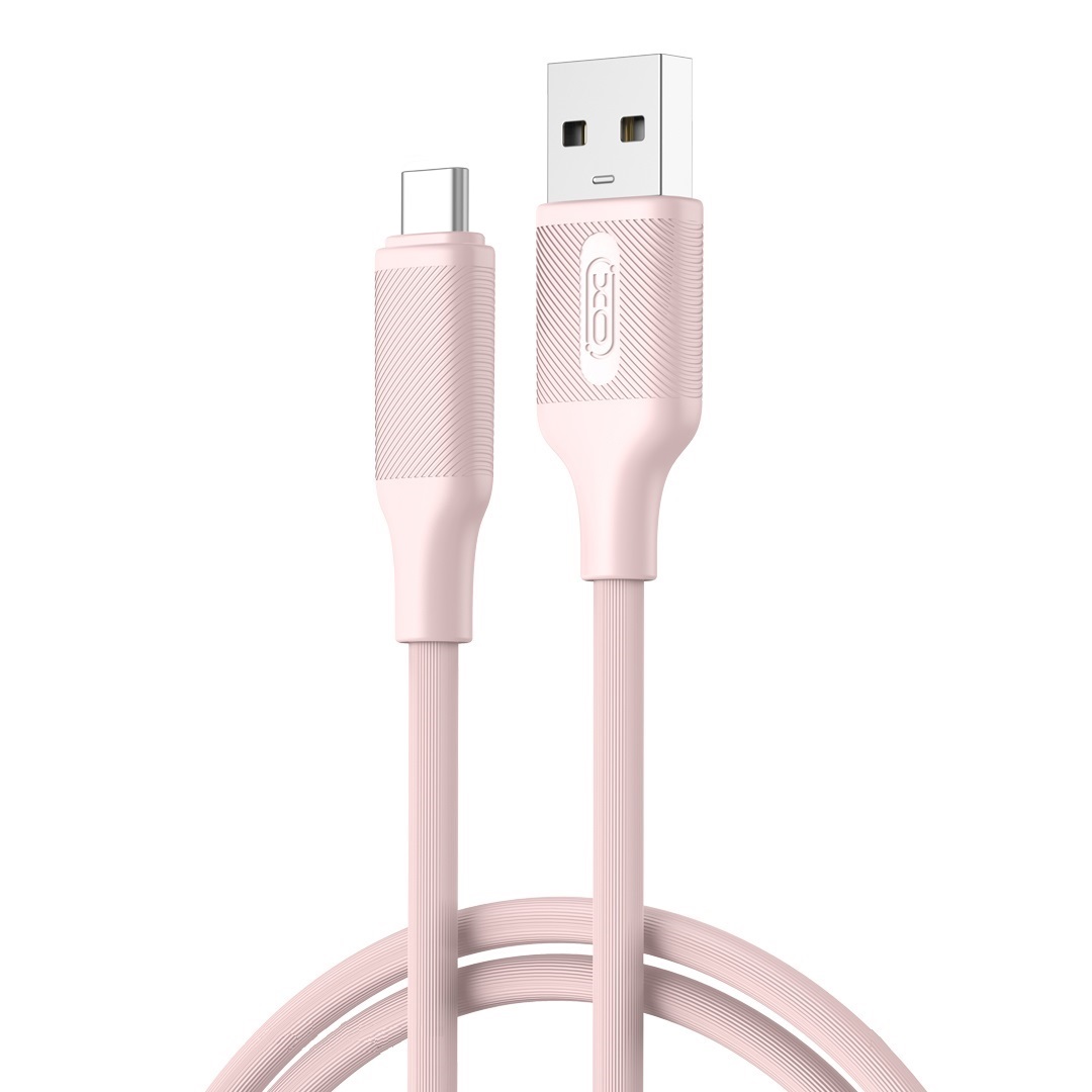 XO kabel NB265 USB - USB-C 1,0m 3A r�owy