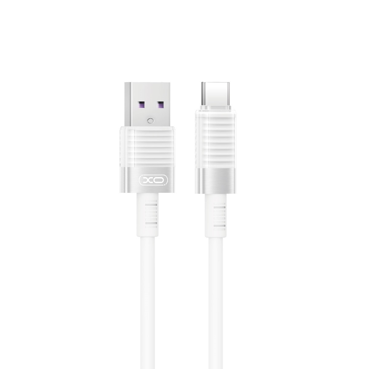 XO kabel NB282 USB - USB-C 1,0m 6A bia�y
