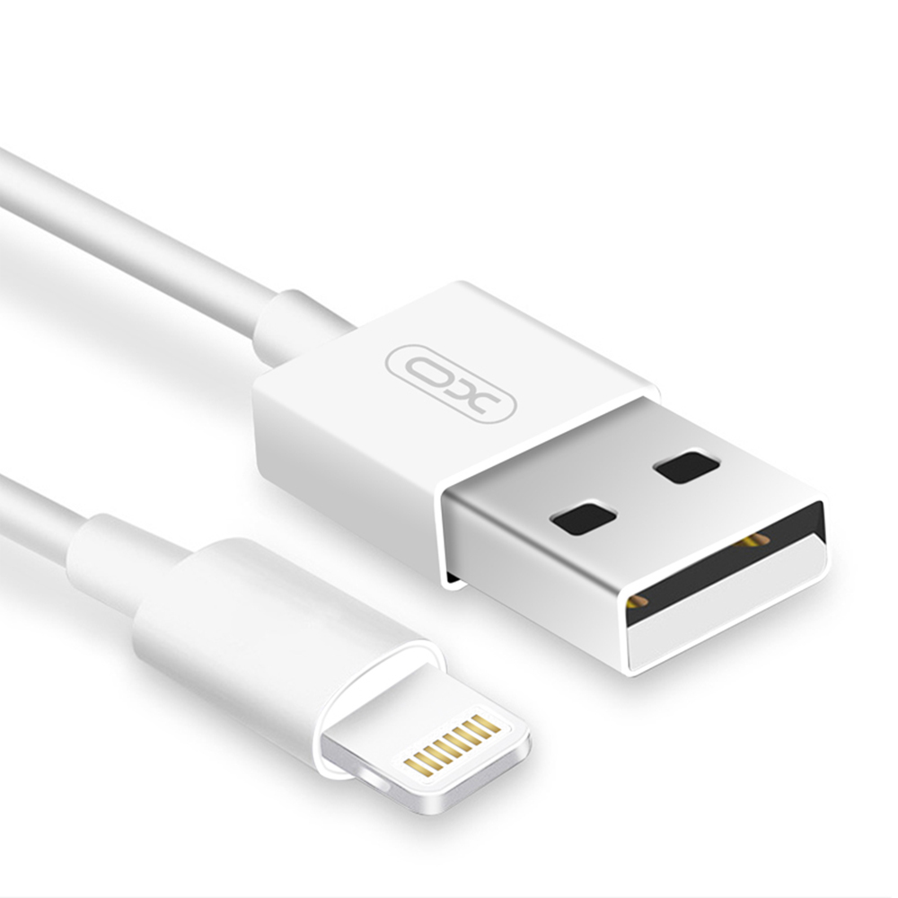 XO Kabel NB47 8-pin bia�y 2,4A 1m / 2