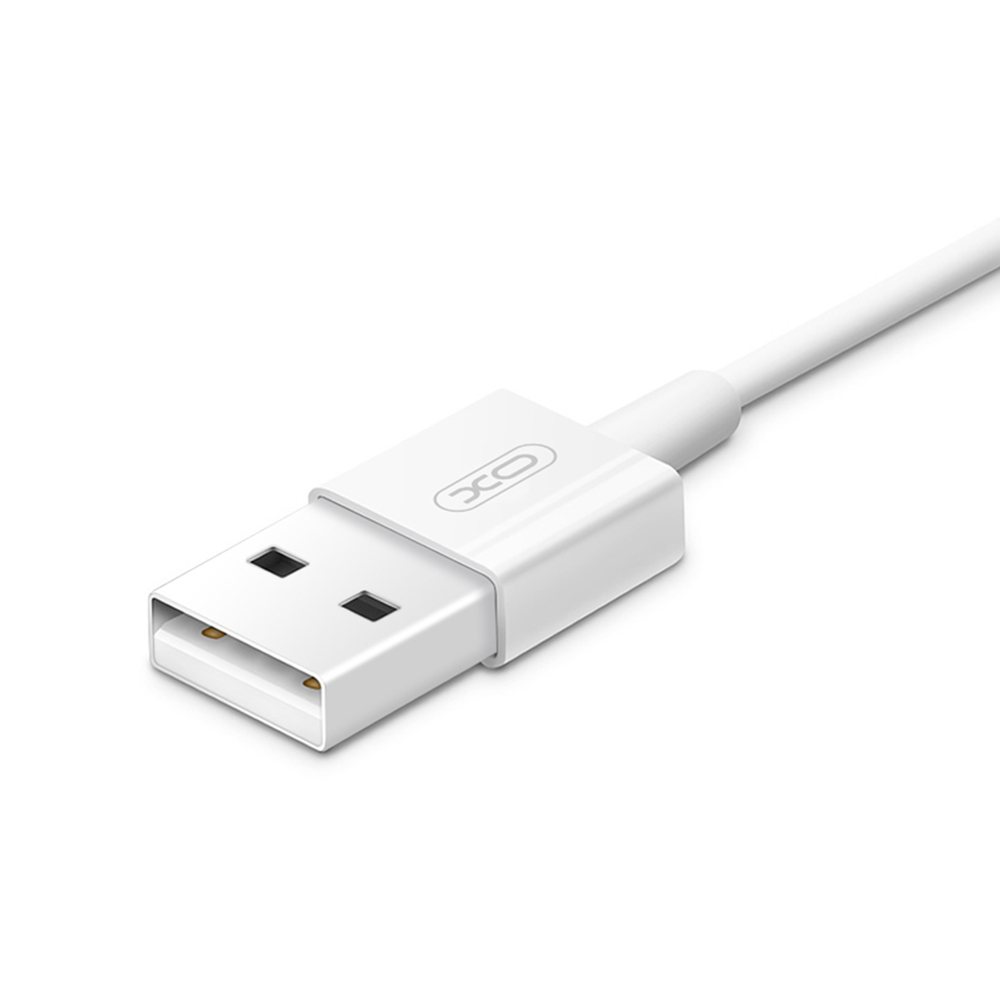 XO Kabel NB47 typ-C bia�y 2,4A 1m / 2