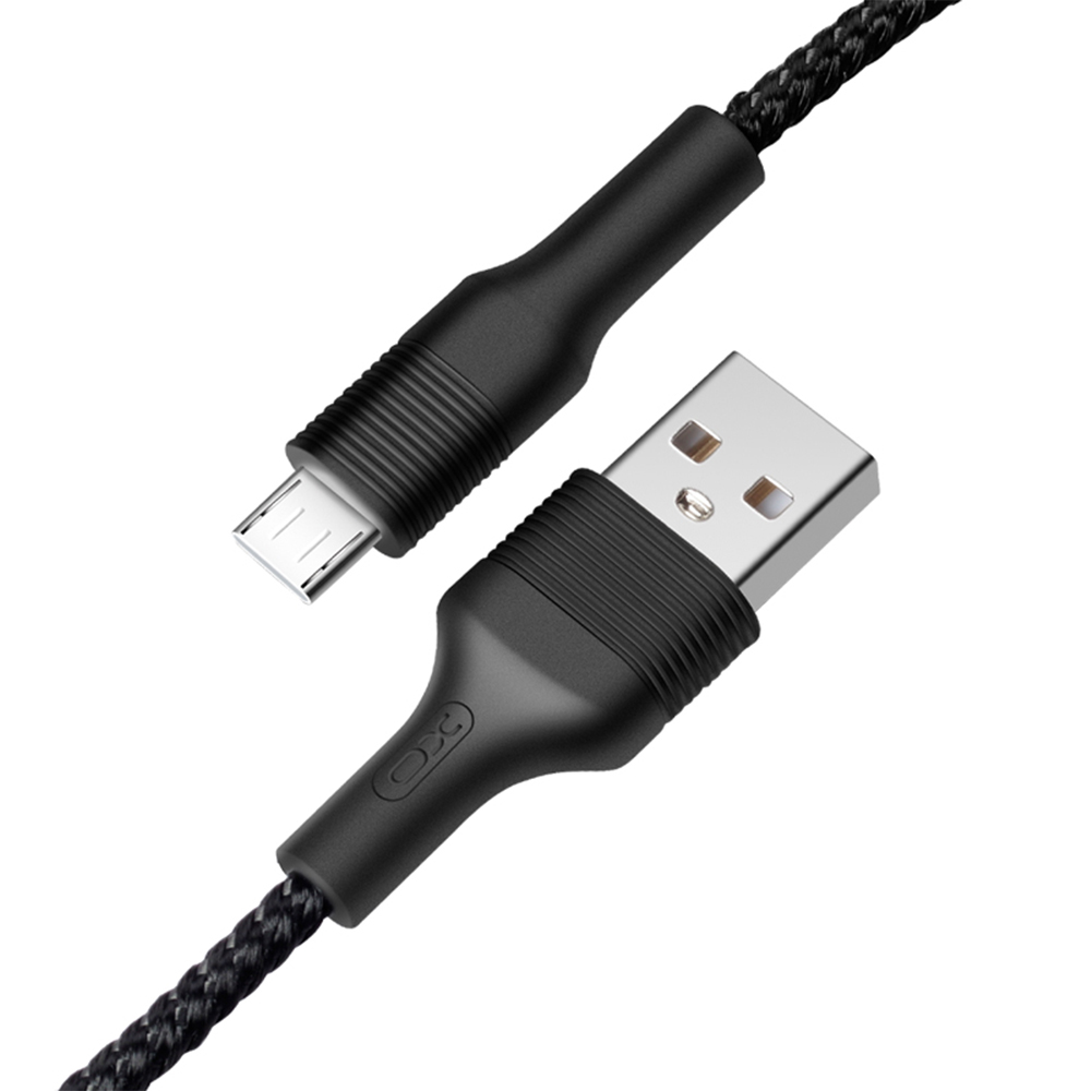 XO Kabel NB51 micro czarny 2,1A 1m / 3