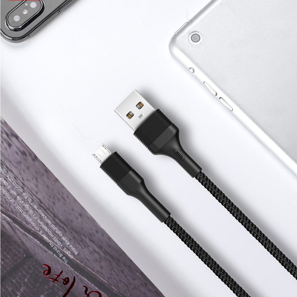XO Kabel NB51 micro czarny 2,1A 1m / 4