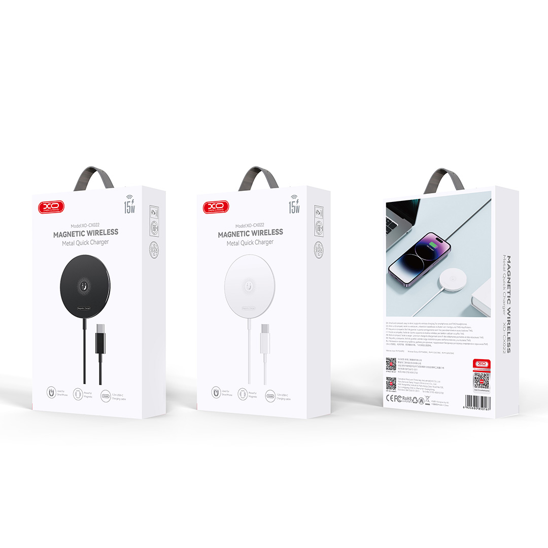 XO �adowarka indukcyjna CX022 magnetyczna czarna 15W / 2