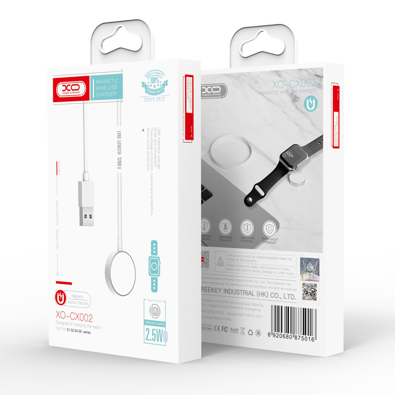 XO �adowarka indukcyjna do Apple Watch CX002 bia�a / 3