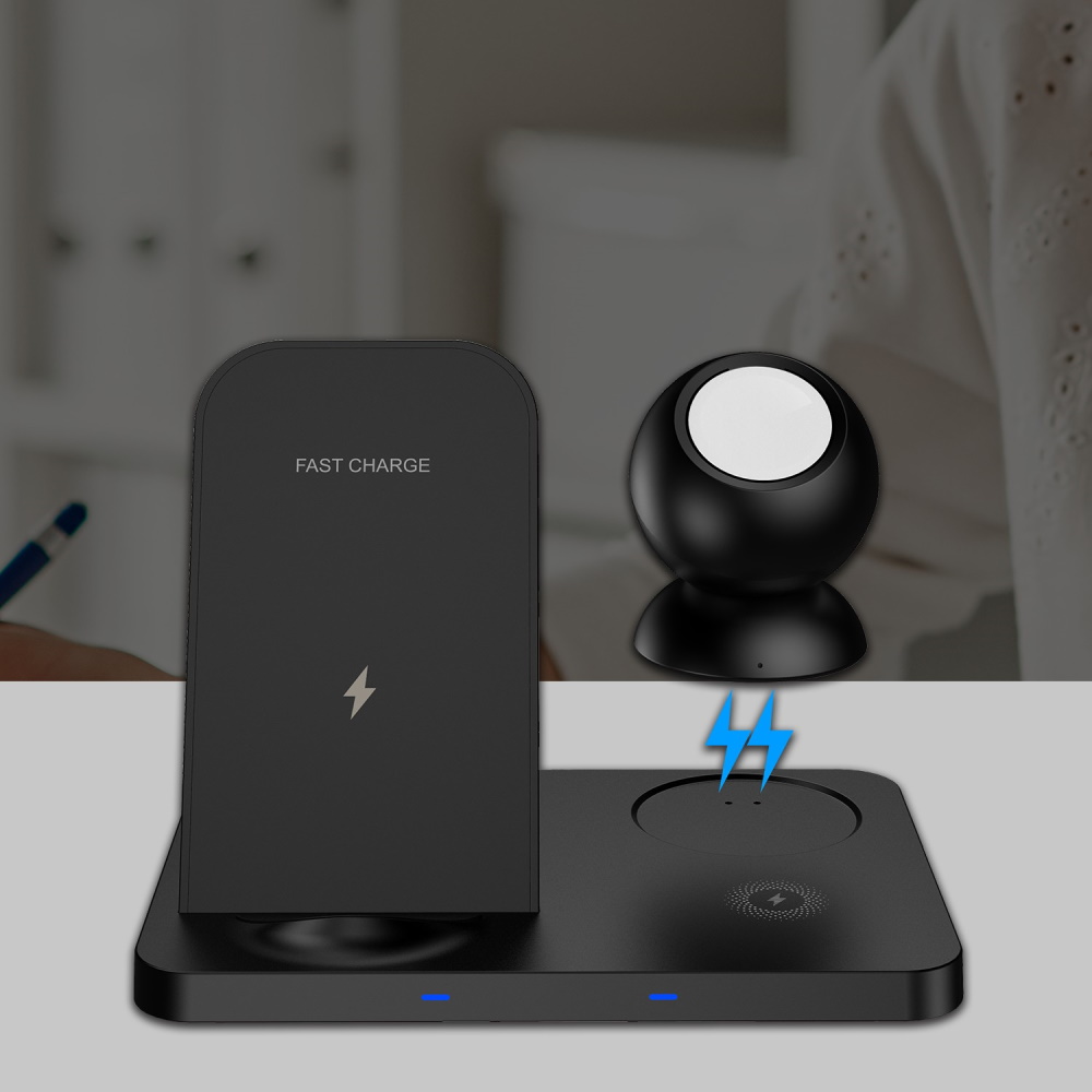 XO �adowarka indukcyjna WX018 3w1 czarna 15W / 2