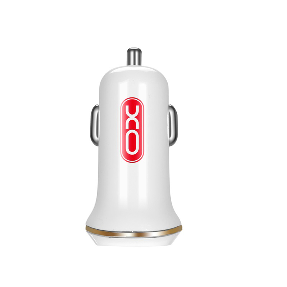 XO �adowarka samochodowa CC13 bia�a 2USB 2,1A