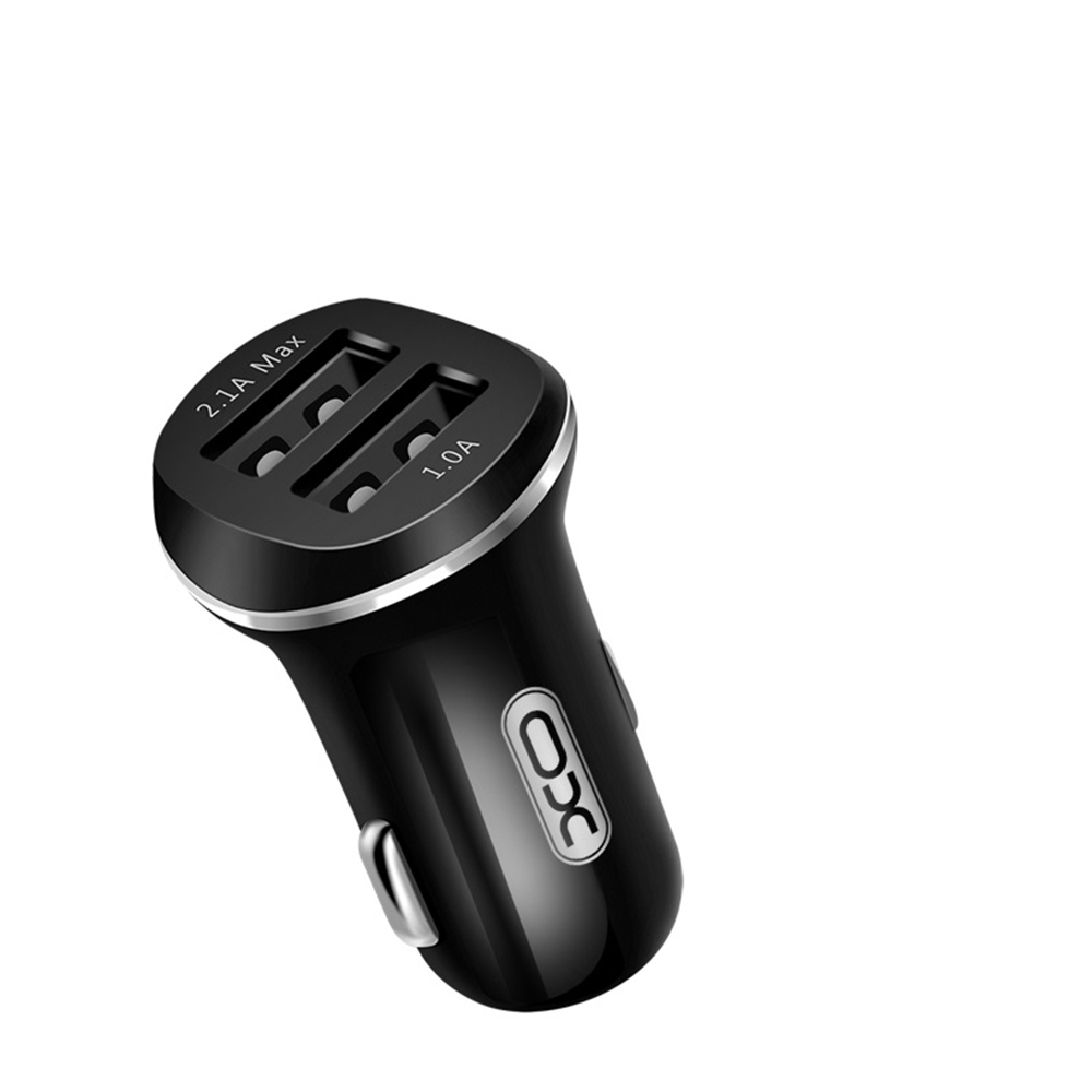 XO �adowarka samochodowa CC13 czarna 2USB 2,1A / 2