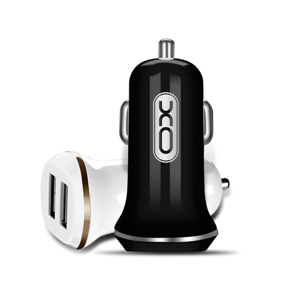 XO �adowarka samochodowa CC13 czarna 2USB 2,1A / 4