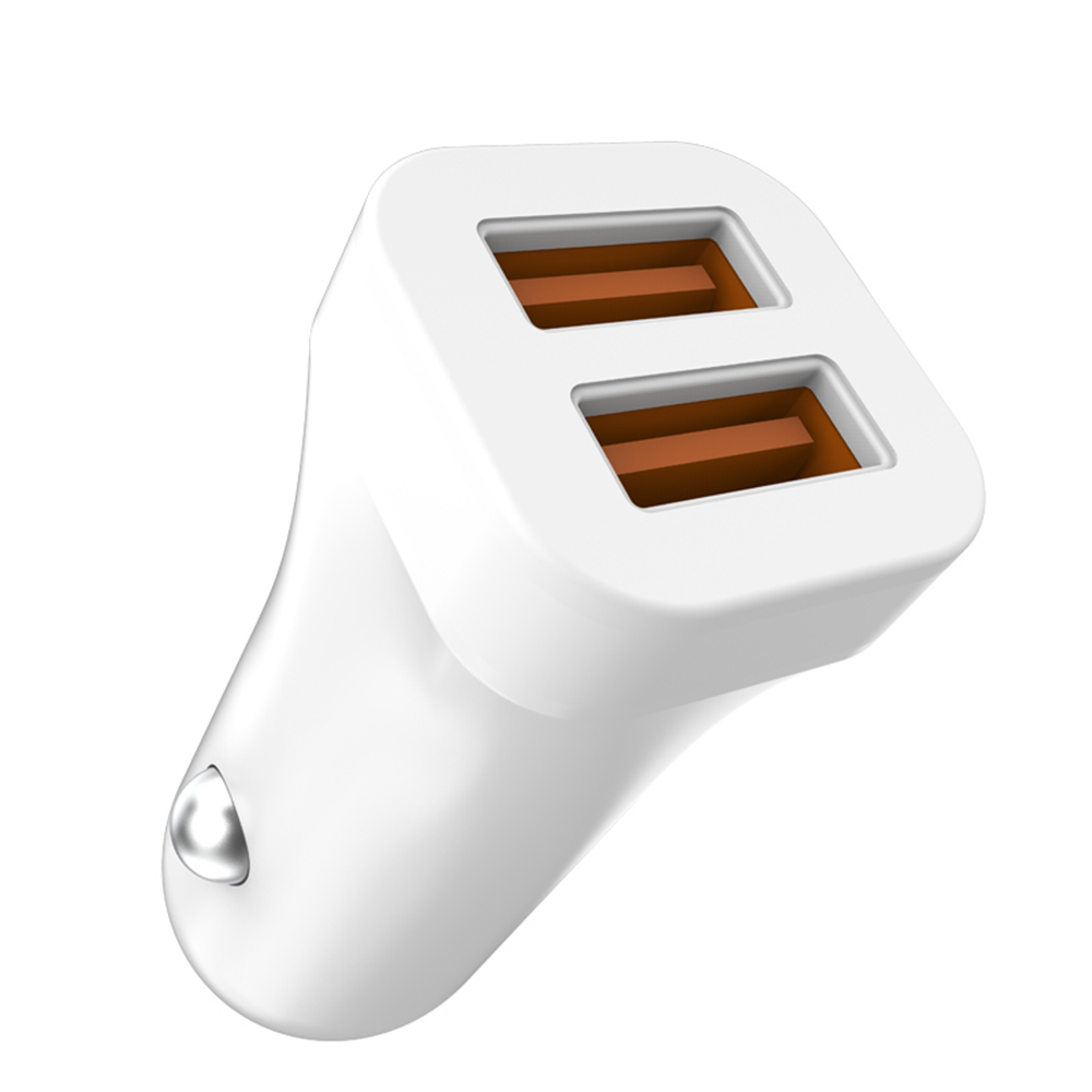 XO �adowarka samochodowa CC17 bia�a 2USB QC 3.0 / 2