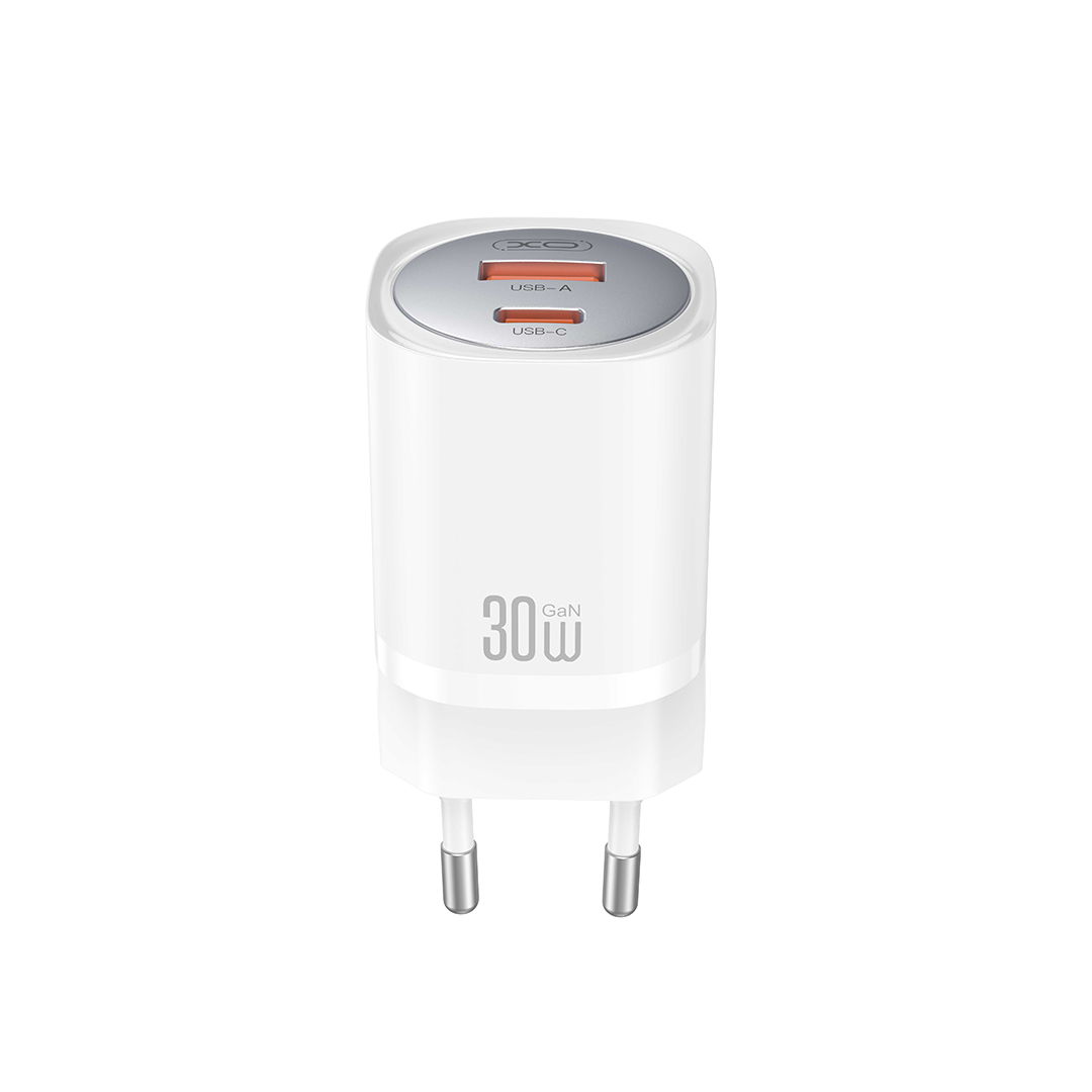 XO �adowarka sieciowa CE21 PD 33W 1x USB-C 1x USB bia�a