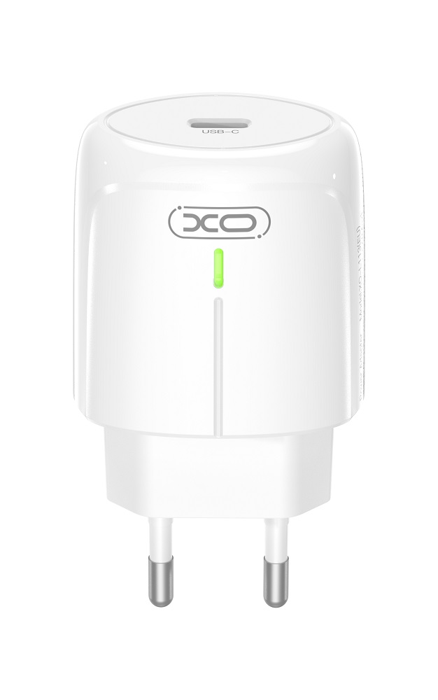 XO �adowarka sieciowa L113 USB-C PD 20W DIODA LED BIA�A