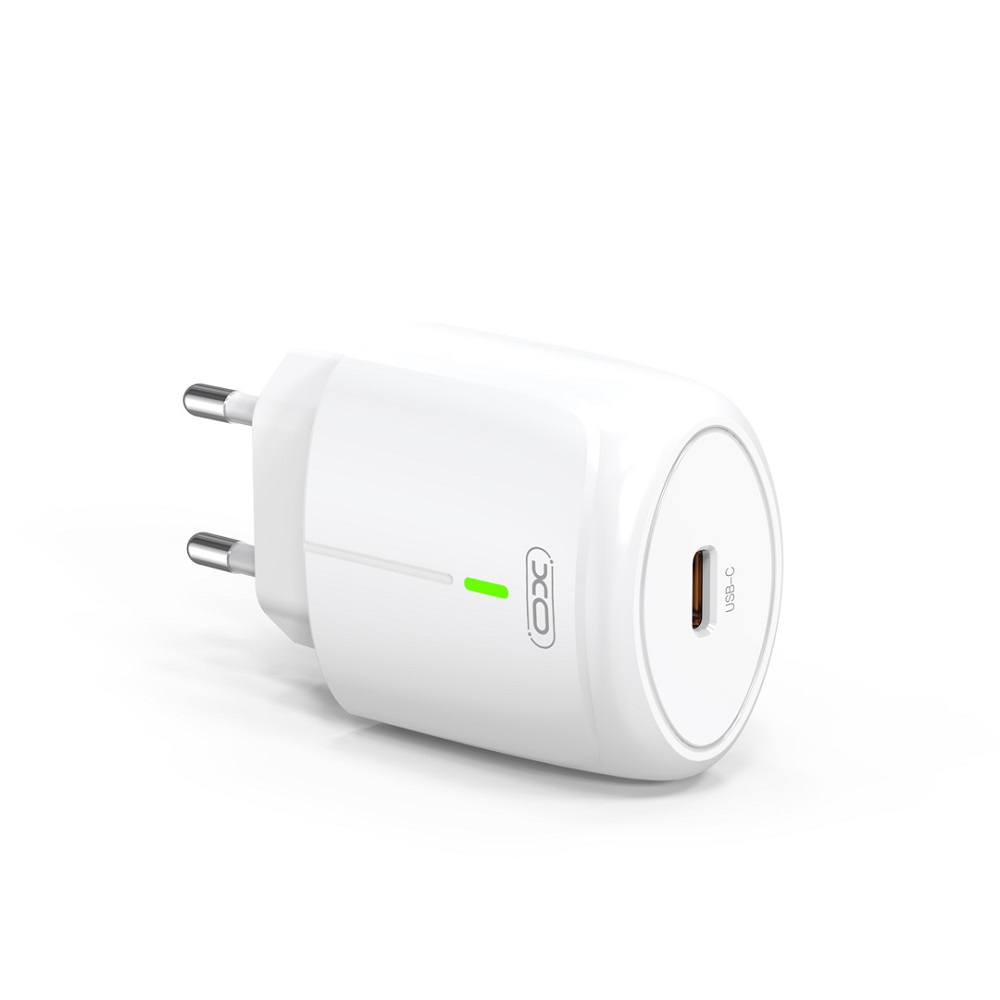XO �adowarka sieciowa L113 USB-C PD 20W DIODA LED BIA�A / 2