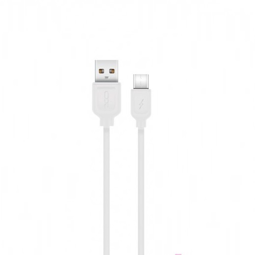 XO �adowarka sieciowa L31 plus kabel typ-C bia�a 2USB 2,4A / 3