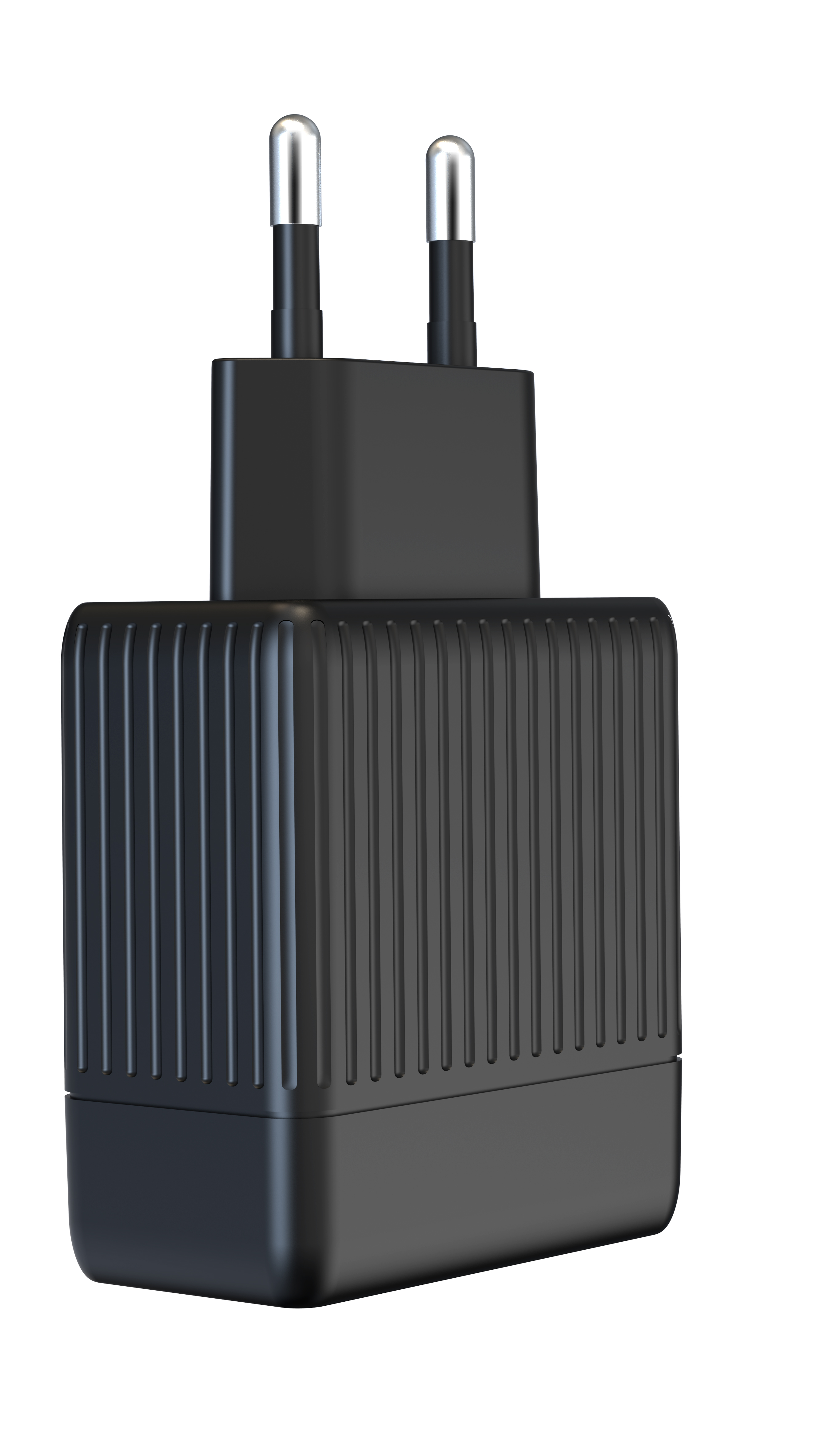 XO �adowarka sieciowa L58 czarna 3USB QC3.0 / 2