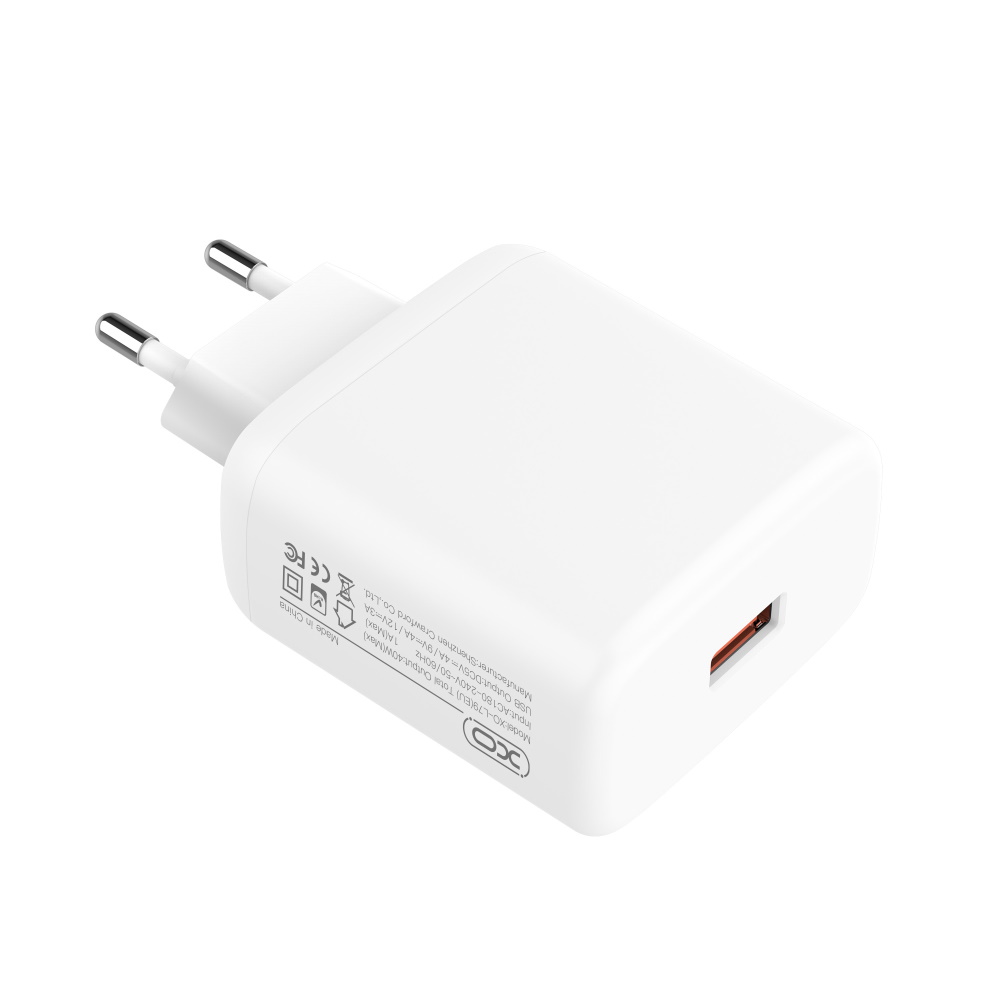 XO �adowarka sieciowa L79 bia�a 1USB PD USB-C 40W