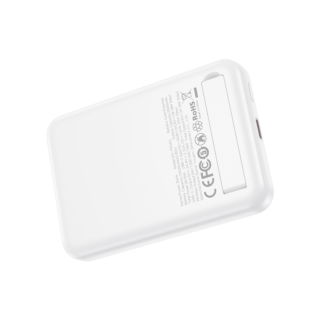 XO power bank magnetyczny PR264 20W 10000mAh bia�y / 2