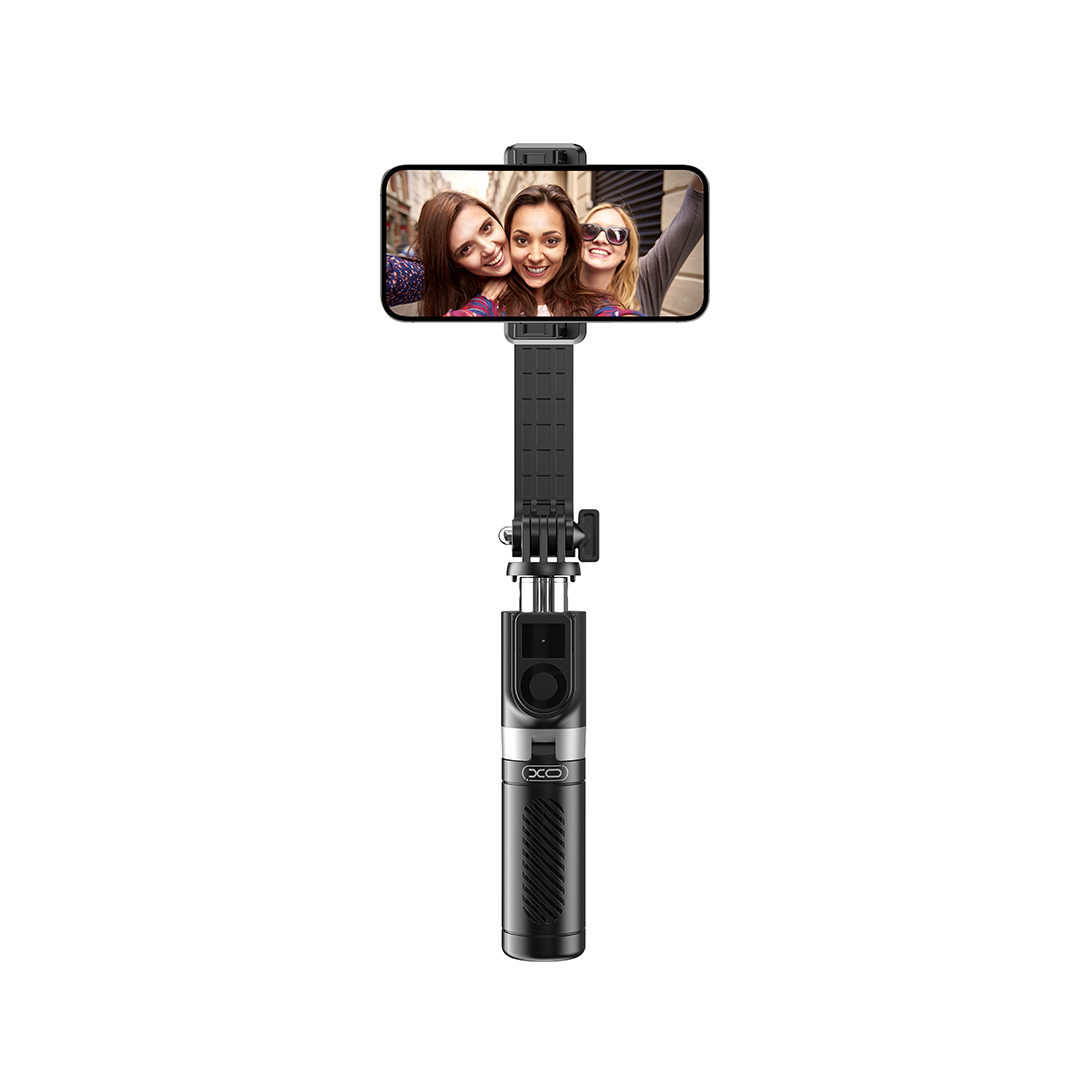 XO selfie stick Bluetooth tripod SS10 czarny 80cm / 3