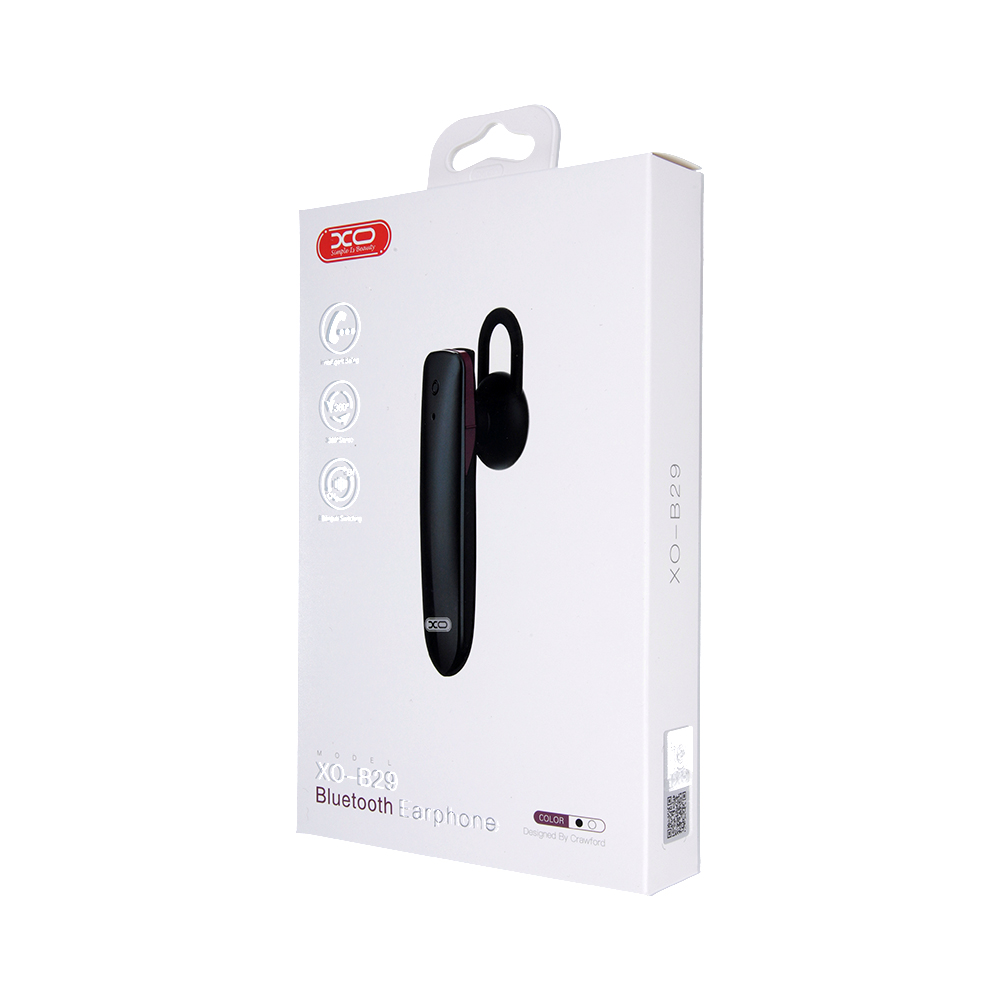 XO s�uchawka Bluetooth B29 czarne / 2