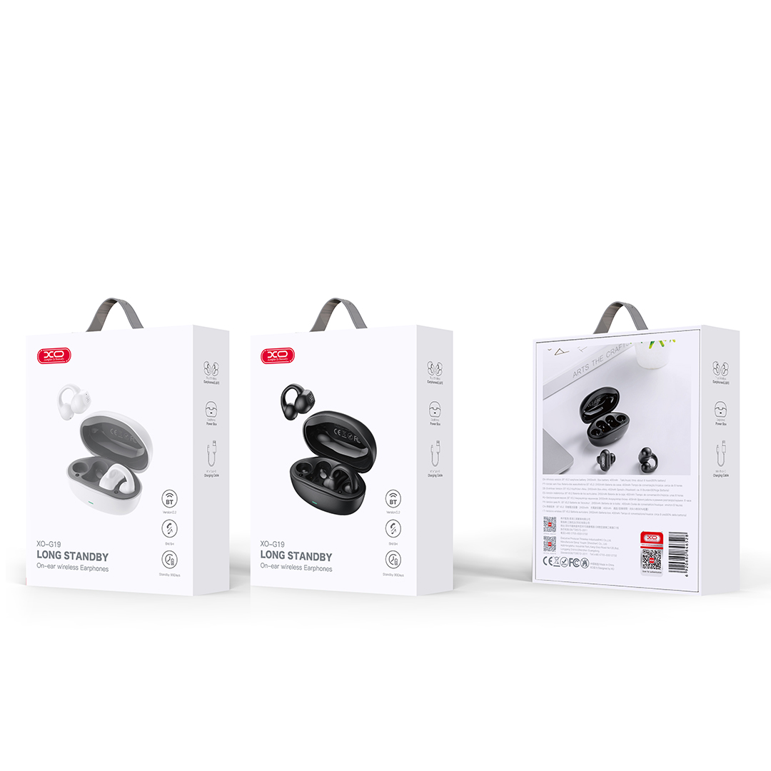 XO s�uchawki Bluetooth G19 TWS bia�e / 5