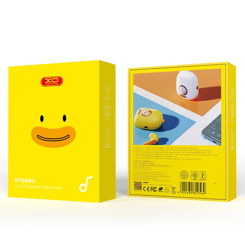 XO S�uchawki Bluetooth G6 TWS ��te / 4