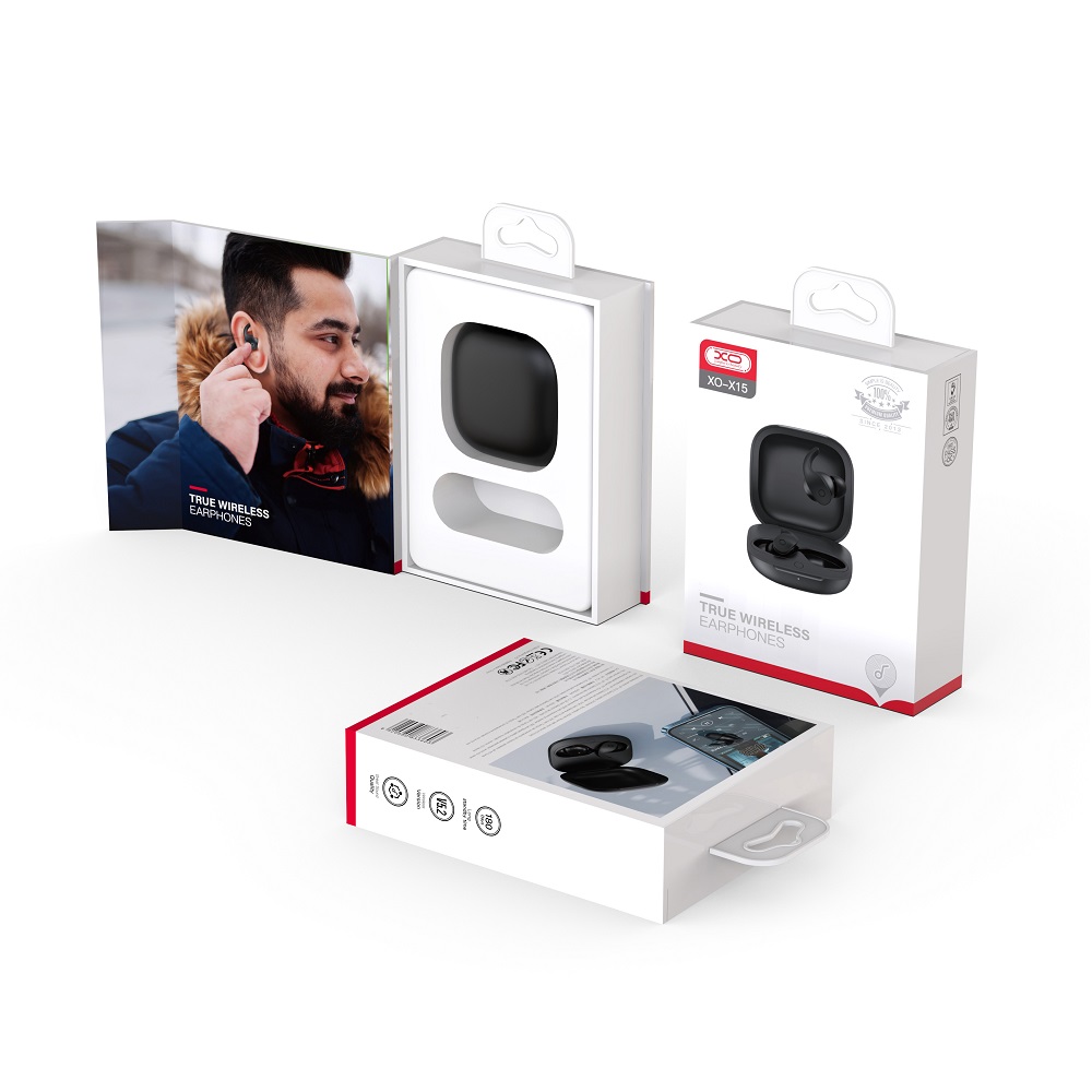 XO s�uchawki Bluetooth X15 TWS czarne / 2