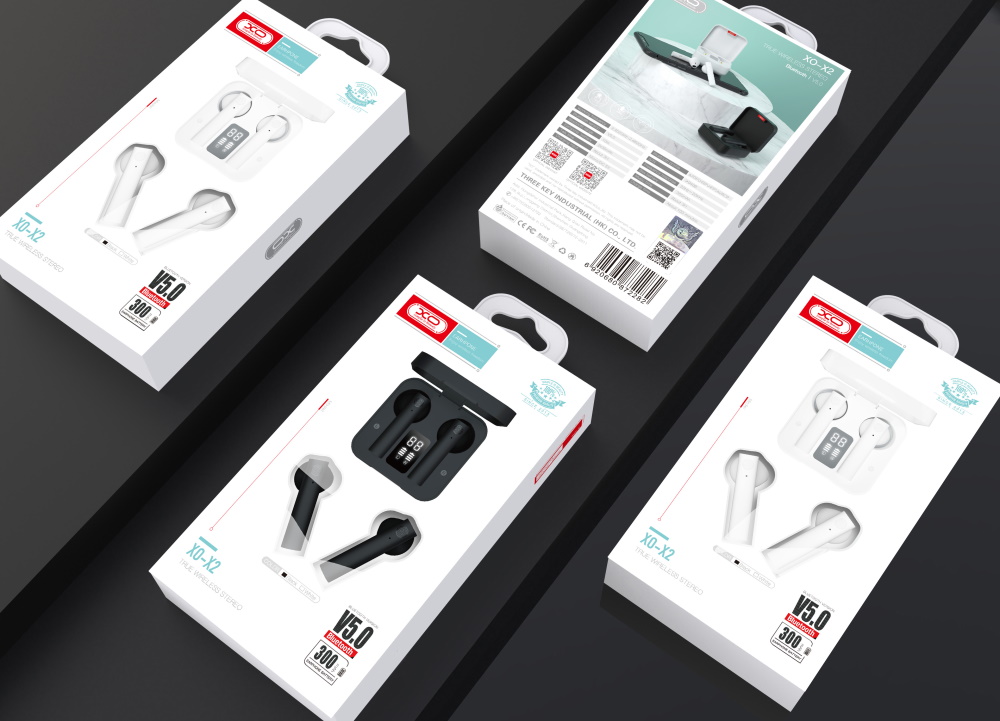 XO S�uchawki bluetooth X2 TWS bia�e / 2
