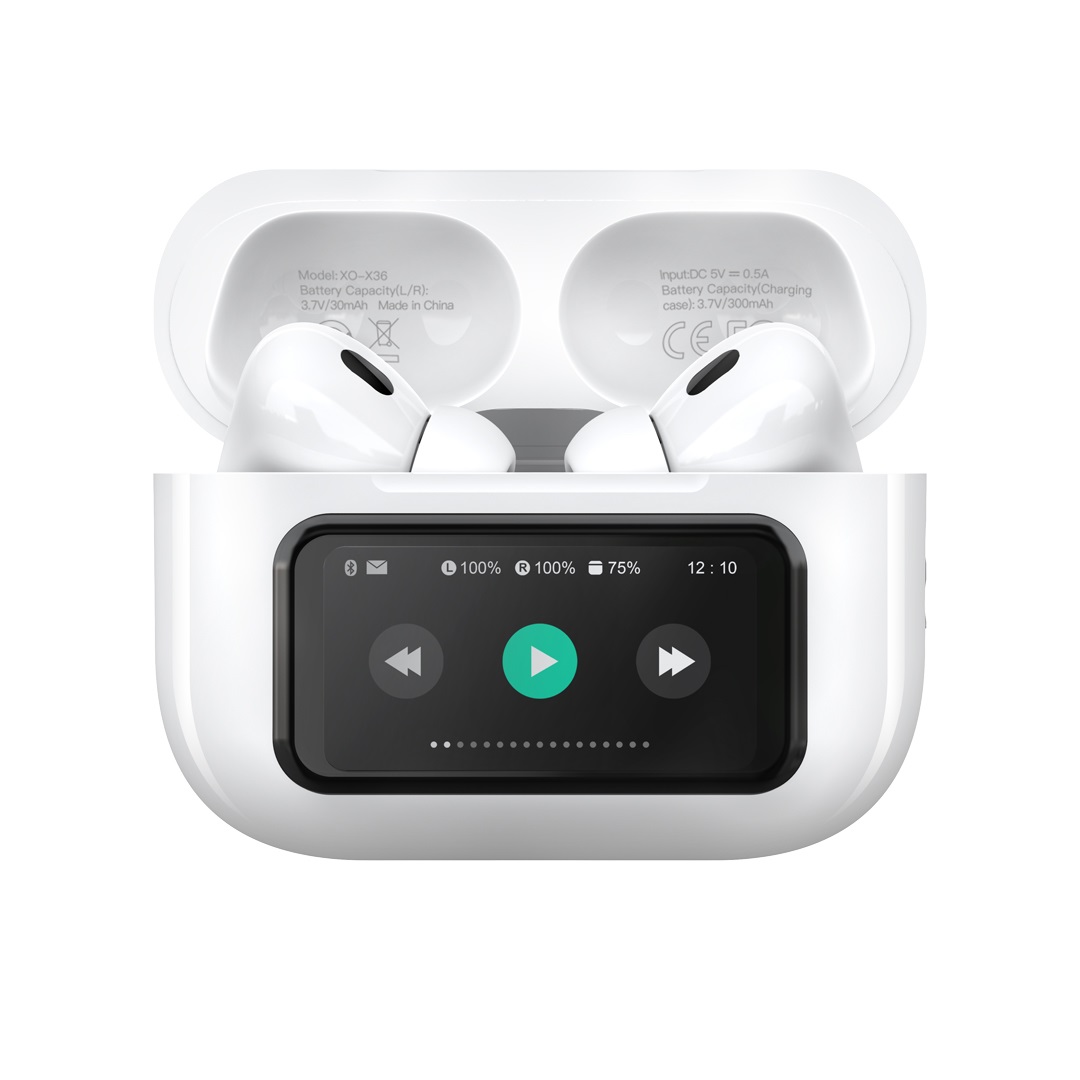 XO s�uchawki Bluetooth X36 TWS bia�e ANC / 5