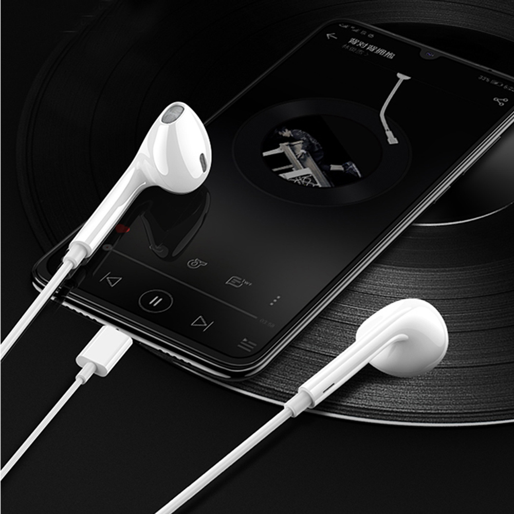 XO S�uchawki przewodowe EP2 typ-C bia�e / 6