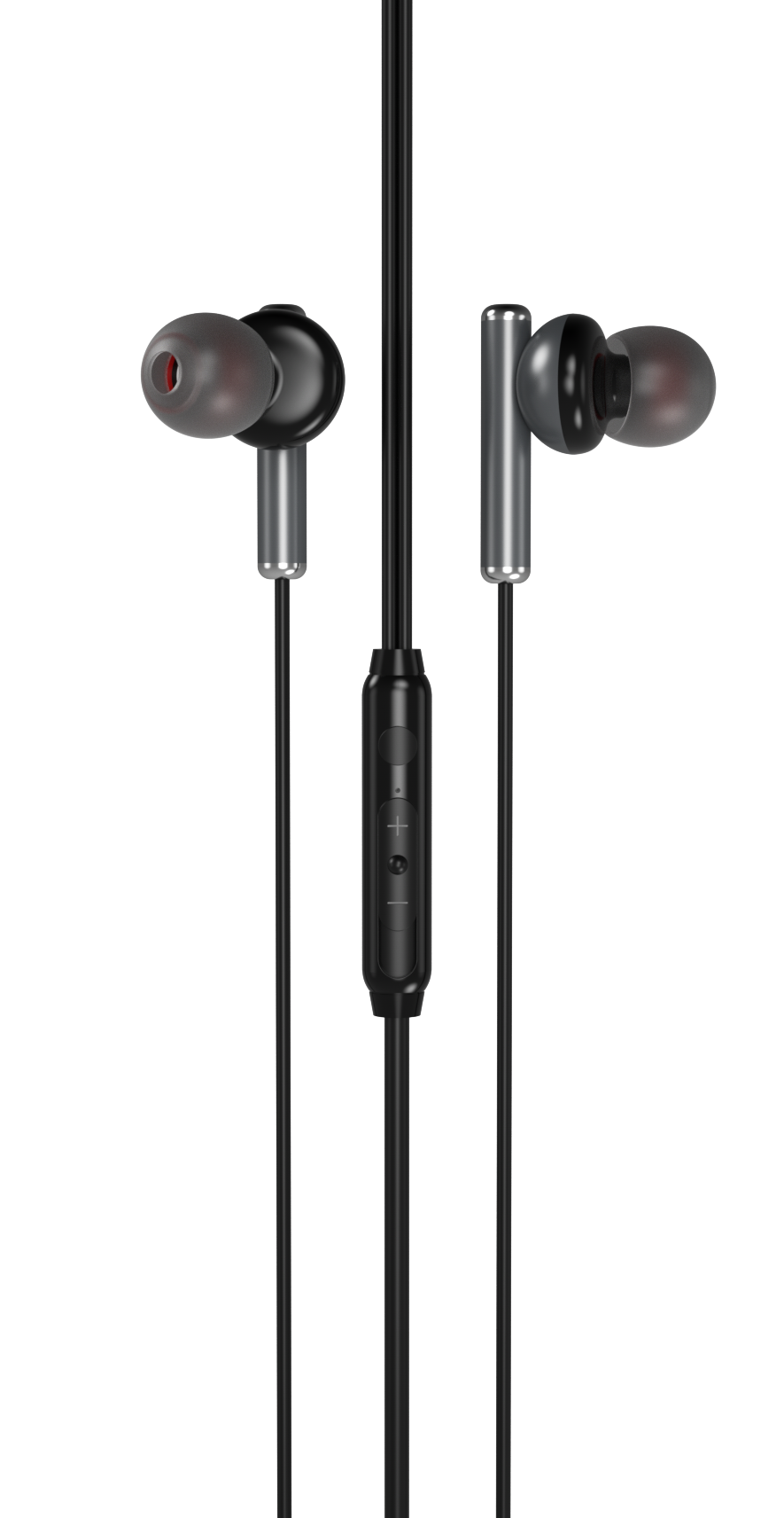 XO s�uchawki przewodowe EP32 jack 3,5mm dokana�owe czarne / 2