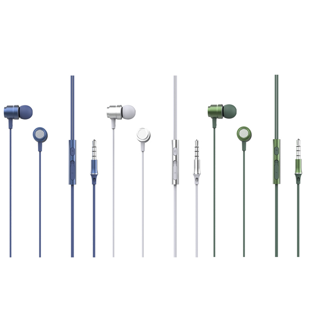 XO S�uchawki przewodowe EP6 jack 3,5mm srebrne / 3