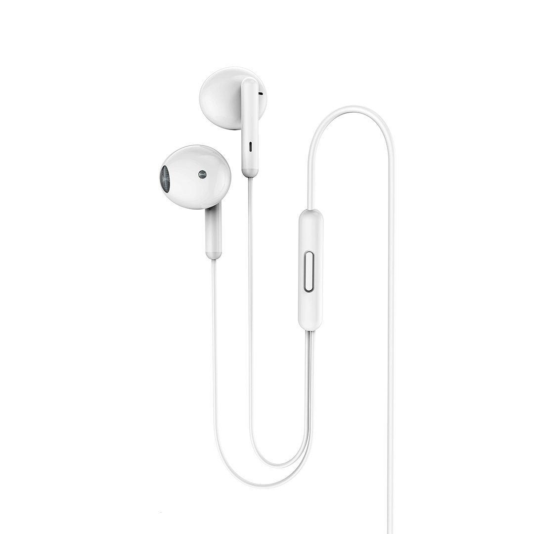 XO s�uchawki przewodowe EP69 jack 3,5 mm douszne bia�e / 2