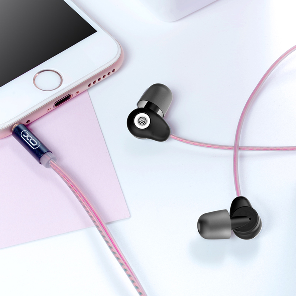 XO S�uchawki przewodowe EP9 jack 3,5mm czarne / 3