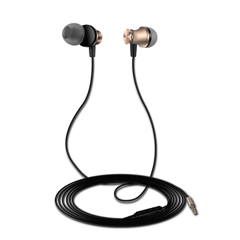 XO S�uchawki przewodowe S20 jack 3,5mm z�ote