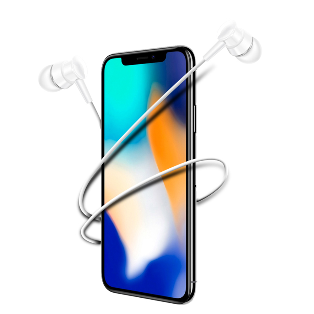 XO S�uchawki przewodowe S25 jack 3,5mm bia�a / 5