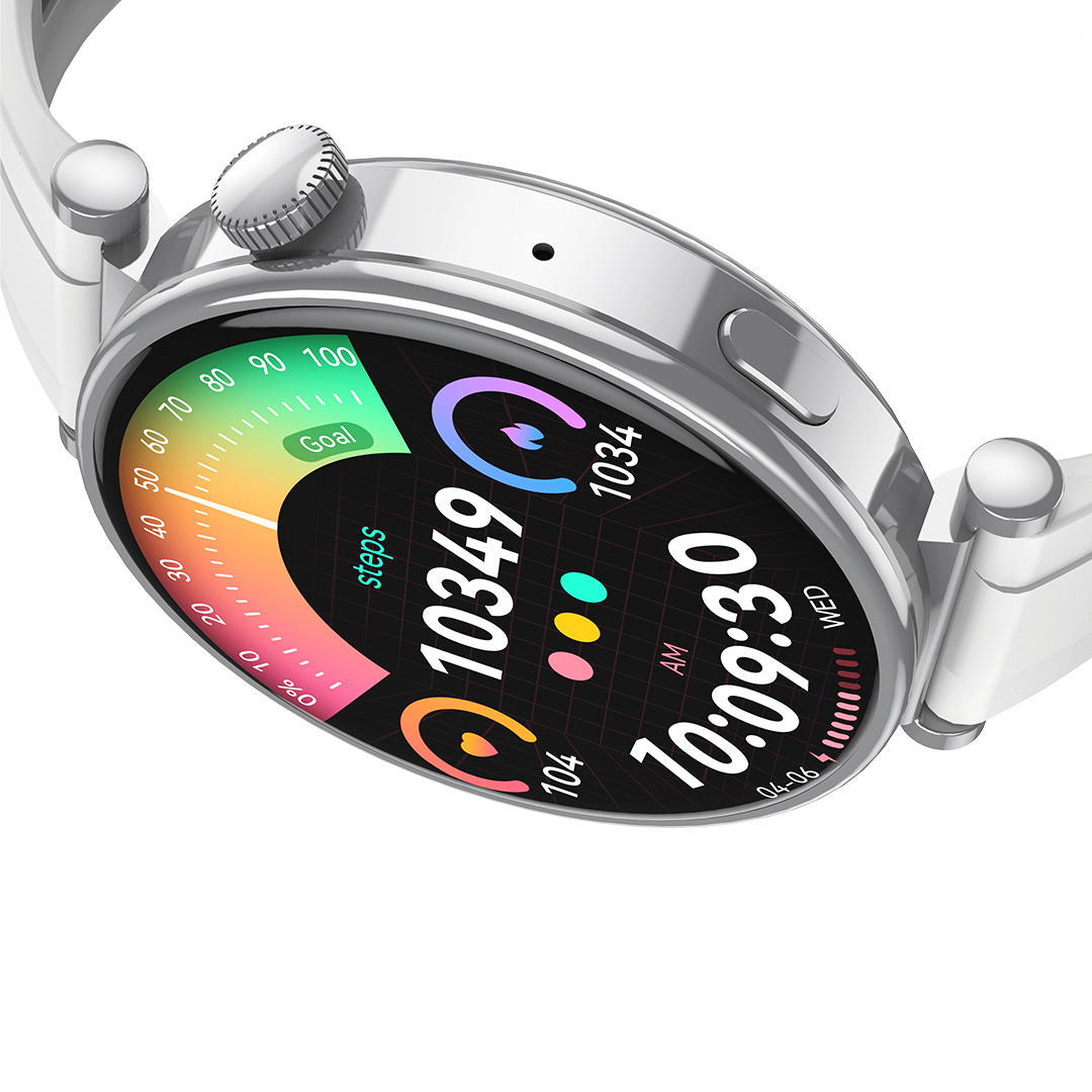 XO smartwatch GT4 Mini Amoled srebrny / 2