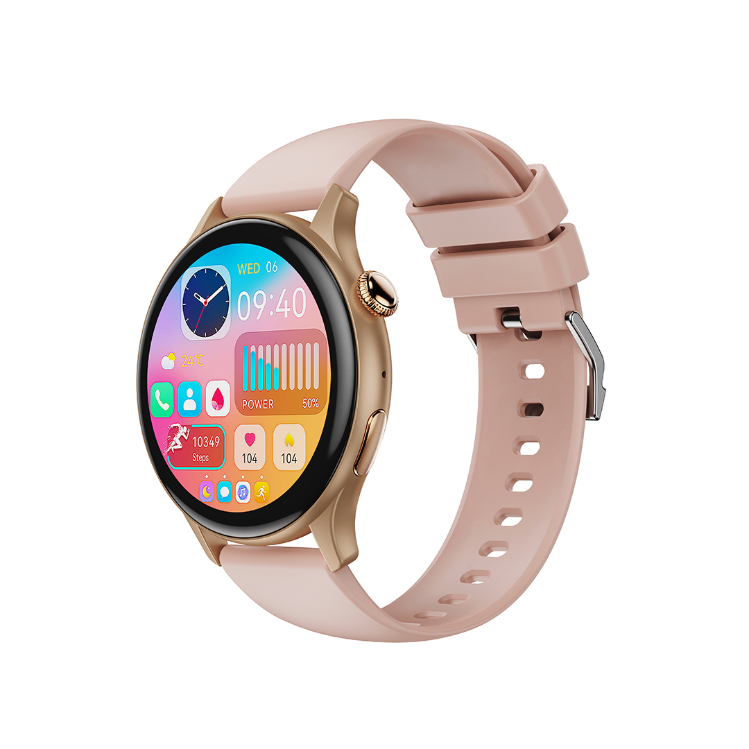 XO smartwatch J6 Amoled r�owo-z�oty