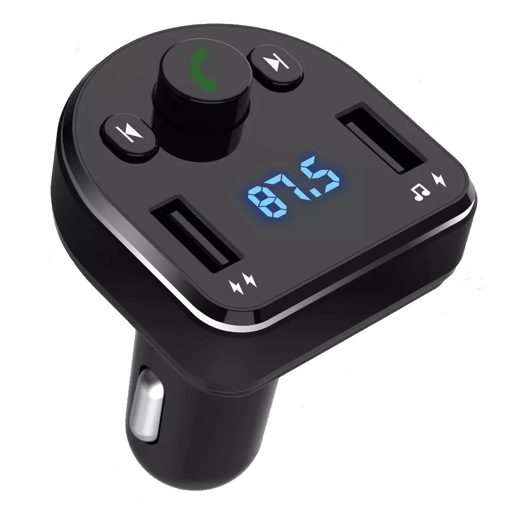 XO transmiter FM BCC01 Bluetooth MP3 adowarka samochodowa czarna