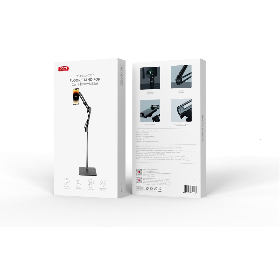 XO uchwyt podstawka C137 czarny / 5