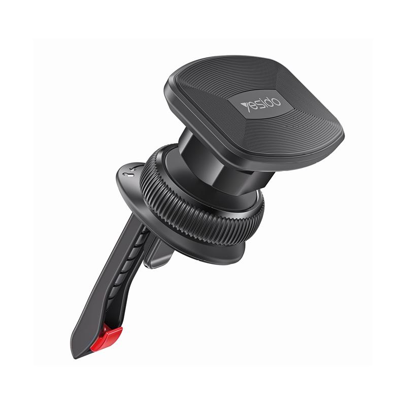 Yesido C128 magnetyczny Uchwyt Samochodowy do Kratki, BLACK / CZARNY