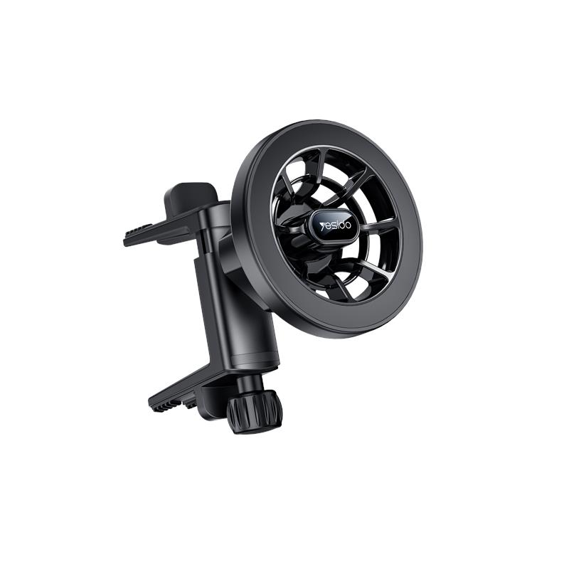 Yesido magnetyczny Uchwyt Samochodowy C221 do Kratki, MagSafe, BLACK / CZARNY