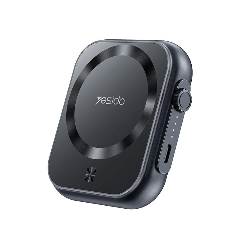 Yesido Powerbank YP59 5 000 mAh 20W USB-C + 15W MagSafe, BLACK / CZARNY