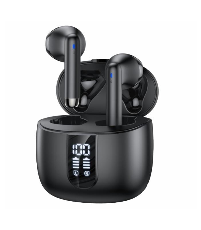 Yesido S�uchawki TWS22 LED Bluetooth 5.3 BLACK / CZARNY