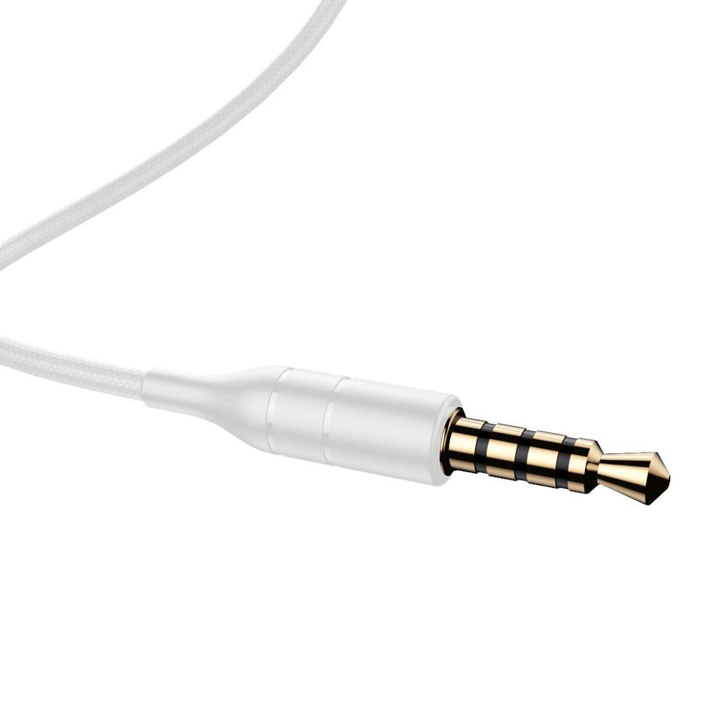 �Baseus s�uchawki przewodowe Encok H10 bia�e / 5