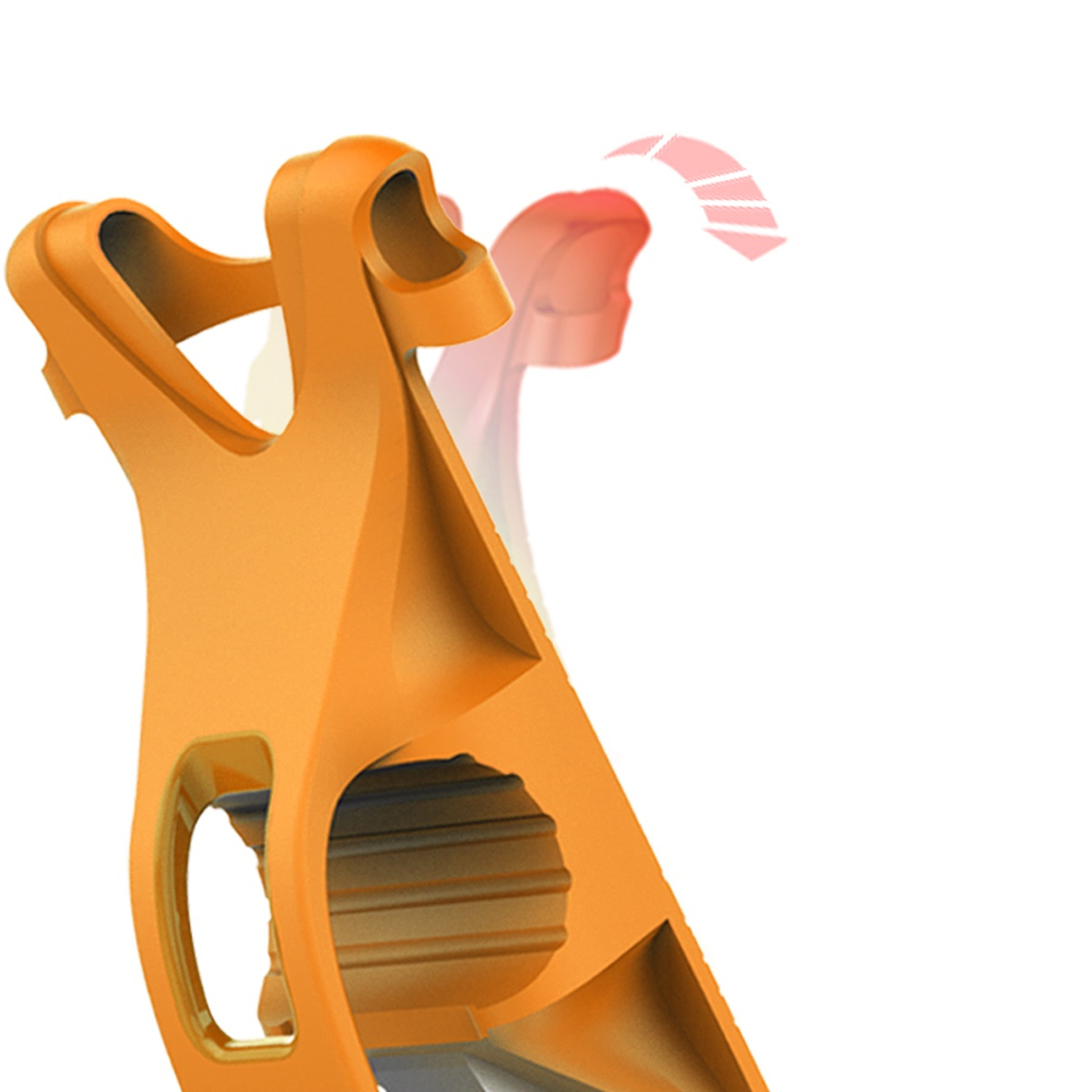 Baseus uchwyt rowerowy Miracle pomara�czowy / 2