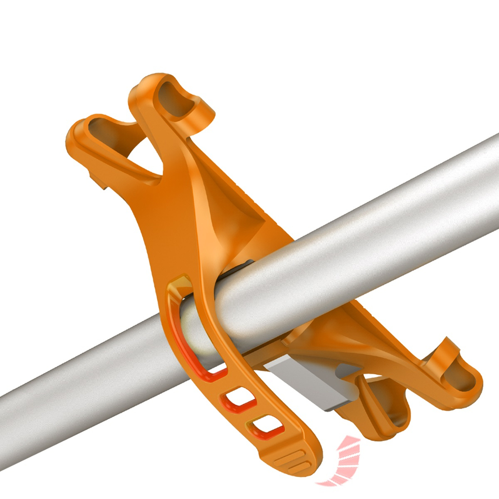 Baseus uchwyt rowerowy Miracle pomara�czowy / 4